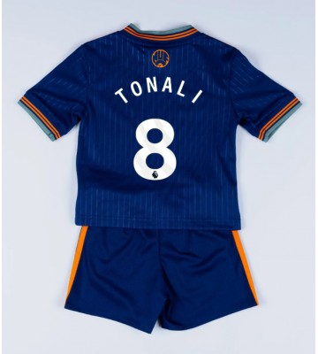 Newcastle United Sandro Tonali #8 Tredjetrøje Børn 2025-26 Kortærmet (+ Korte bukser)